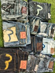 EVISU Vintage Designer Jeans — Premium Japanese De..