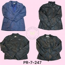 Women’s Leather Jacket –  Outerwear with fit (PR-7..