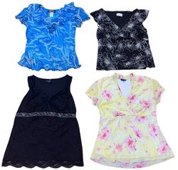 Y2K Tropical Tops 10 pcs At 1364