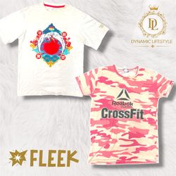 Cathart and Reebok round neck T-shirts
