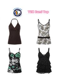 Y2K Cami Tops