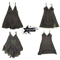 Y2k Gothic Vibe Girl Cami Top B2F-137