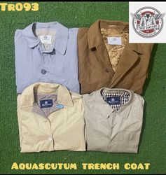 Aquascutum trench coat Tr 093