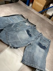 BAGGY JORTS hip hop style men Jeansshorts