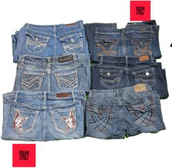 JEANS FEMININOS DE MARCAS DE DESIGNER INCLUÍDAS RO..