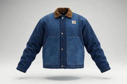 Upcyled carharrt denim jacket’s