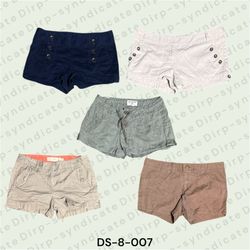 Y2K Cotton Mini Shorts (DS-8-007)