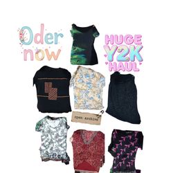 HUGE Y2K Clothing Haul – Trendy Vintage & Aestheti..