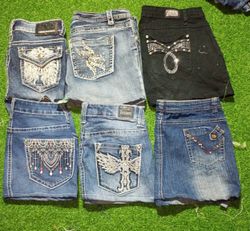 EARL  JEANS  AND OTHER MIX BRANDS MINI SKIRTS (C 3..