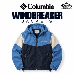 Columbia Windbreaker Jackets - S037