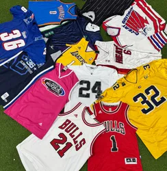 Vintage NBA & NFL Sports Jersey Bundle — Mixed Tea..