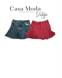 210826-15 Denim mini skirts 15 pcs