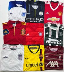 Mixed Brand Football Jersey T-Shirts (HS-24)