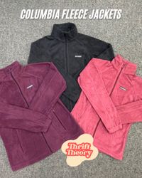 🔴 Columbia Fleece Jackets - (19/10)