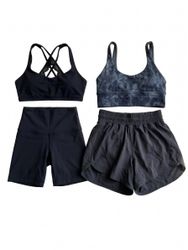 Lululemon-Shorts und Sport-BH ( TA 078)