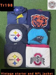 Vintage starter and NFL jacket Tr 195
