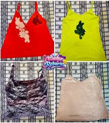 Embellished Floral & Velvet Cami Edit | VR-414