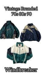 Premium Vintage Branded 70s 80s 90s 00s Windbreake..
