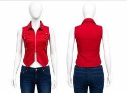 CR1860 Upcycled Zip-Front Utility Vests