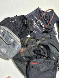 Prada,north face,Patagonia mixed branded bag
