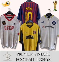 Premium Vintage Football/Soccer Jerseys (Authentic..