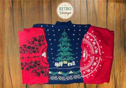 Y2K Vintage Maglie di Natale | (R)