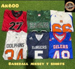 Baseball jersey t shirts ak600