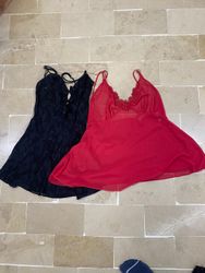 Sheer Babydoll Camis / Lace Slip Tops