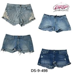 Chic Everyday Denim Mini Shorts For Easy Styling (..