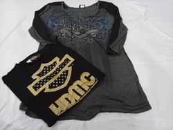 CR11081 Vintage Harley Baby Tees