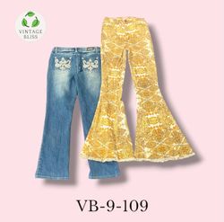 Y2K Vintage Embroidered Jeans Wholesale Bundle – A..