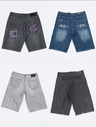 Vintage Y2K Baggy Denim Jorts Bundle (S-..