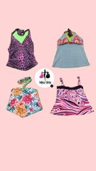 Y2k cute girly girls Camitops