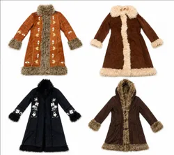Premium Y2K Vintage Afghan Coats 11 Pcs