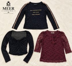 Women's Blouses full sleeves mesh top