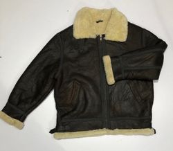 Vintage sheepskins B-3 style Bomber Flight Jackets..