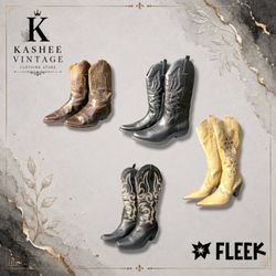 westliche Lederstil-Stiefel