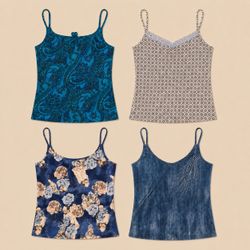 Y2k Ocean Muse Cami Tops