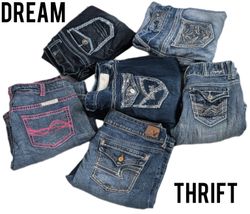 BOOTCUT DESIGNER JEANS BRANDS INCLUDED AMETHYST,TU..