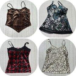 11 pieces Valvet cami tops