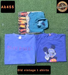 Old vintage t shirts ak455