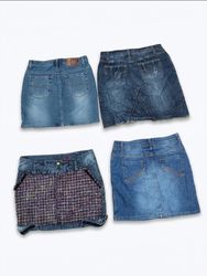 Wholesale Vintage Y2K Denim Skirts Lot(VM-136)