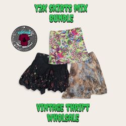 Y2K mix skirts