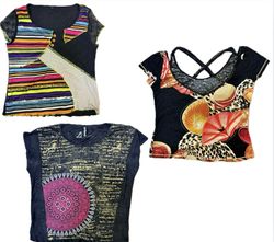 Artsy Vintage Graphic Tops