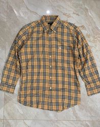 Burberry Long Sleeve Check Shirt