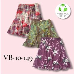 Floral and Patterned Printed maxi skirts (VB-10-14..