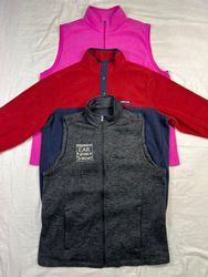 Mix branded fleece jacket