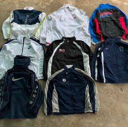 Mix branded jackets
