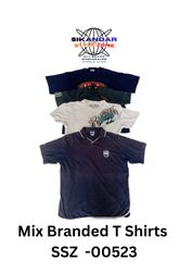 Mix Branded T Shirts SSZ - 00523