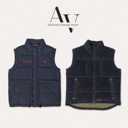 Branded puffer vest